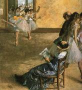 Edgar Degas Ballet Dancers painting